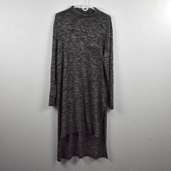 Soft Surroundings High-Low Turtleneck Tunic Size XL Color Grey GUC - Picture 2 of 6
